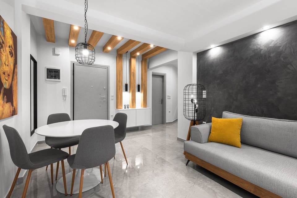 Apartment, 1 Bedroom | Living area | Flat-screen TV