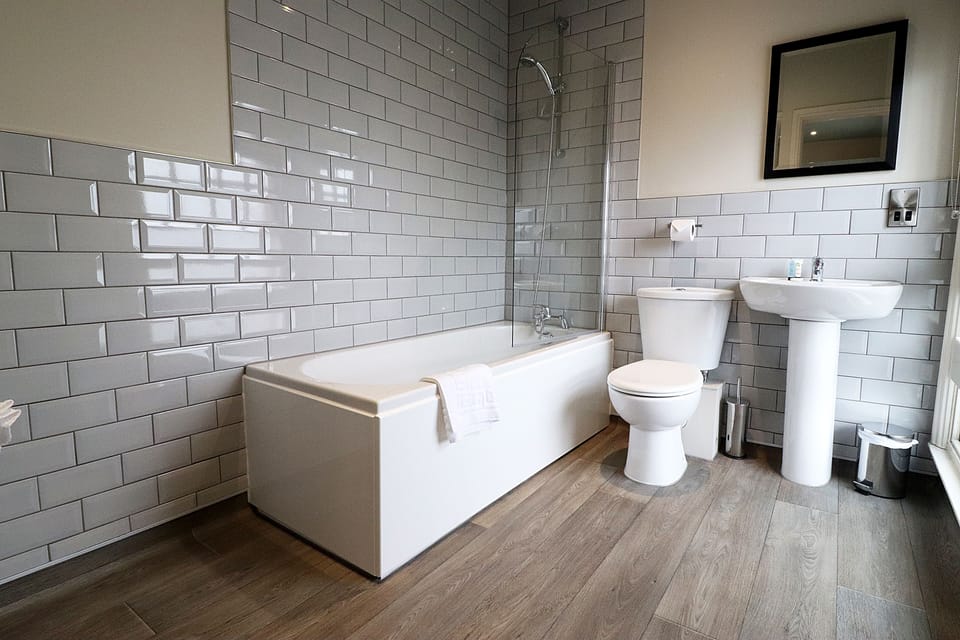 Free toiletries, hair dryer (on request), towels, soap