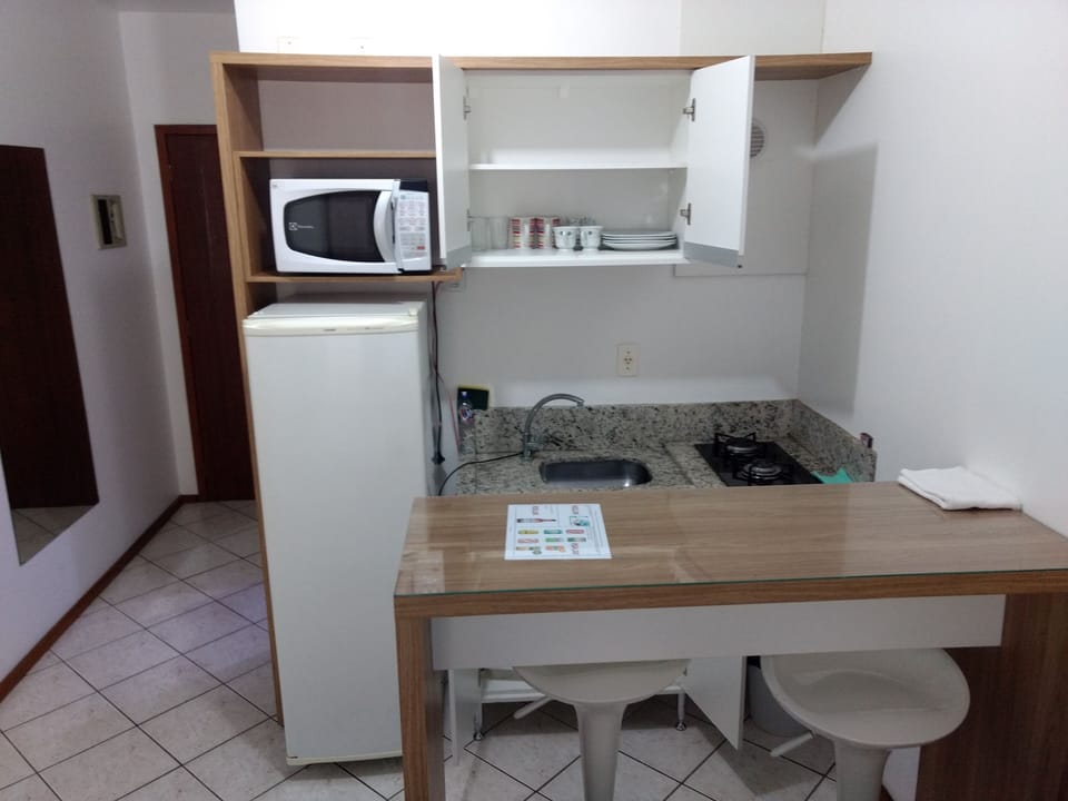 Family Studio | Private kitchen | Fridge, microwave, oven, stovetop
