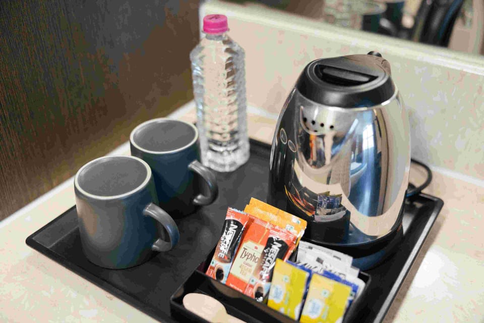 Minibar, in-room safe, desk, laptop workspace