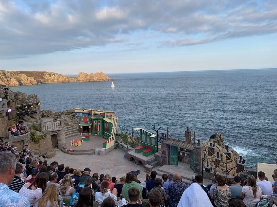 Don't miss the world famous Minack Theatre, 10 mins away above Porthcurno