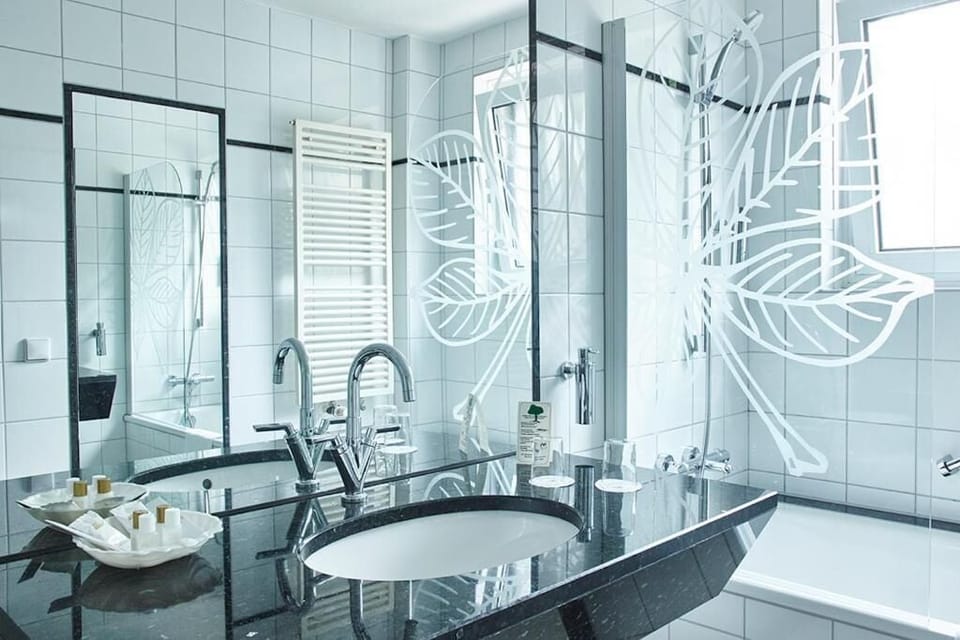 Standard Double or Twin Room, Balcony | Bathroom | Free toiletries, hair dryer, towels, soap