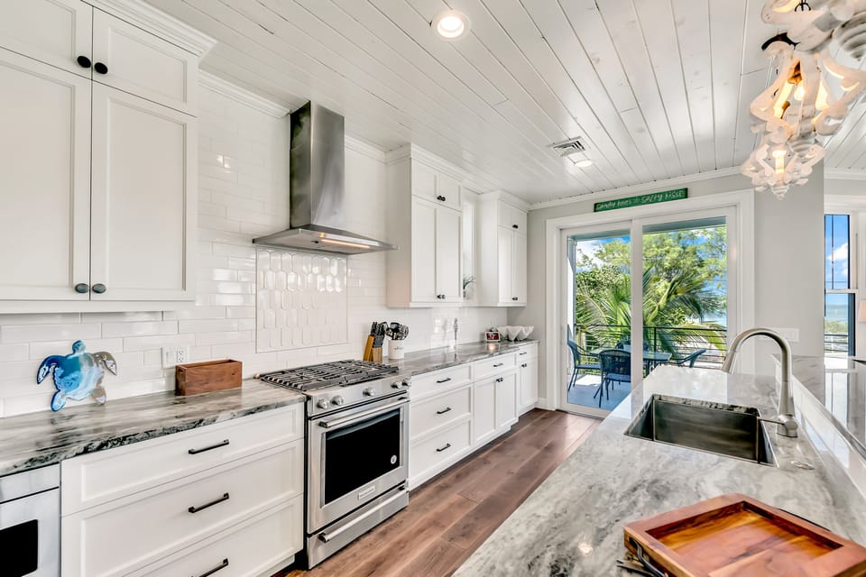 Modern kitchen with all appliances