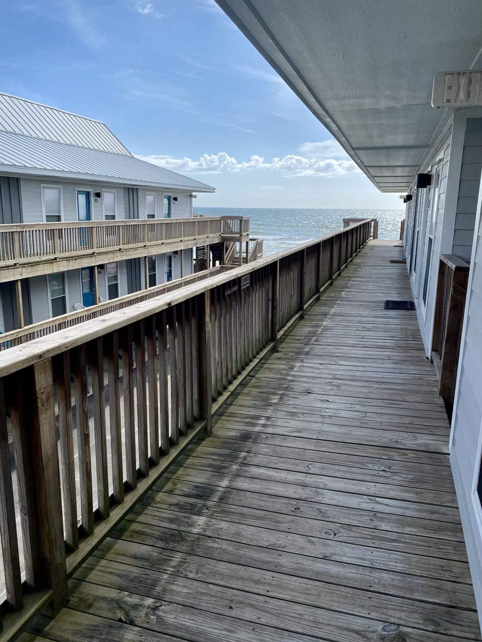 The view from our door! 🚪 