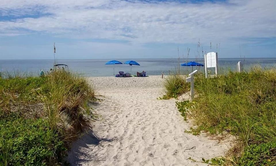 Pathway to beach