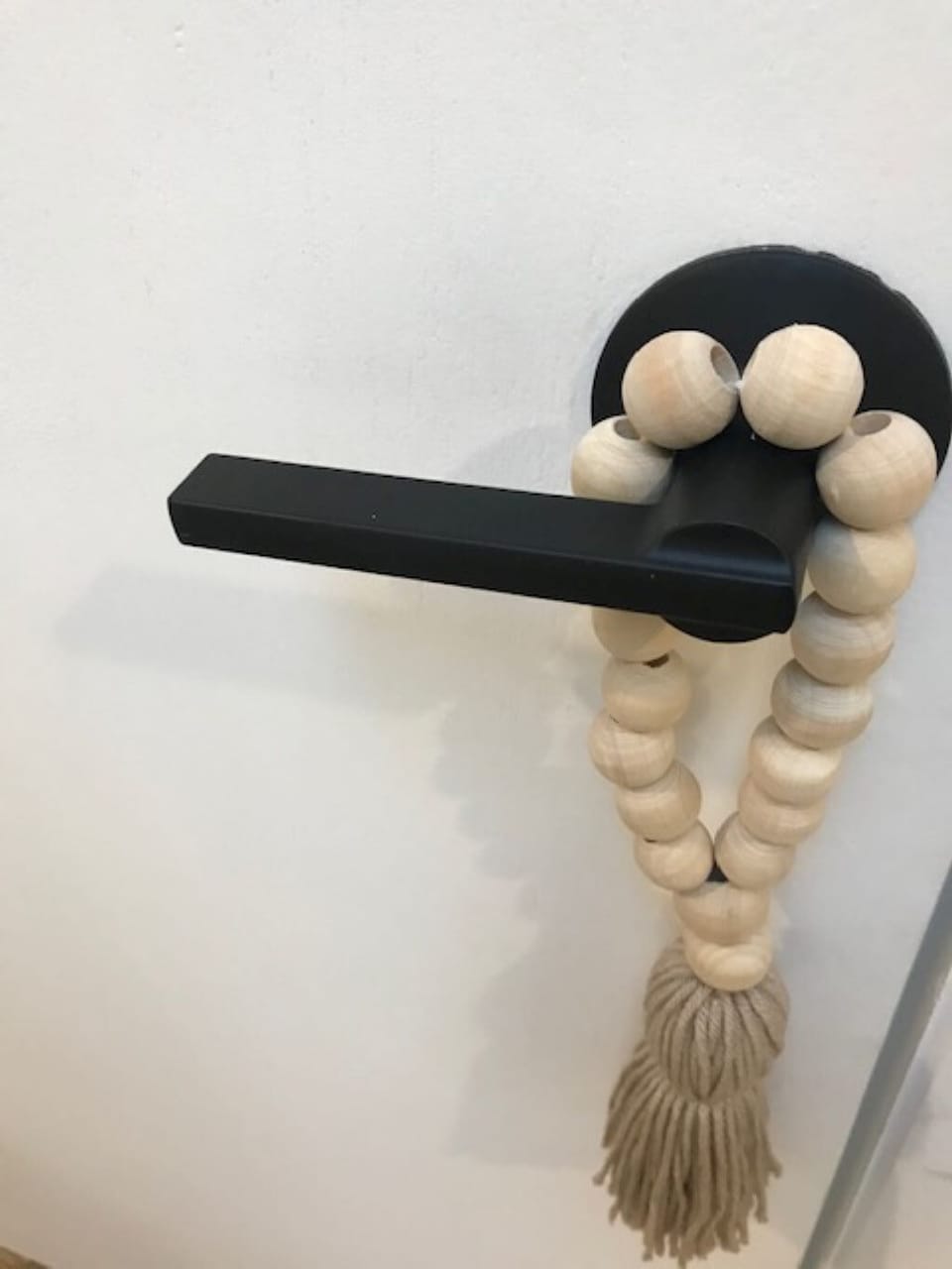 Upstairs bedroom closet door.