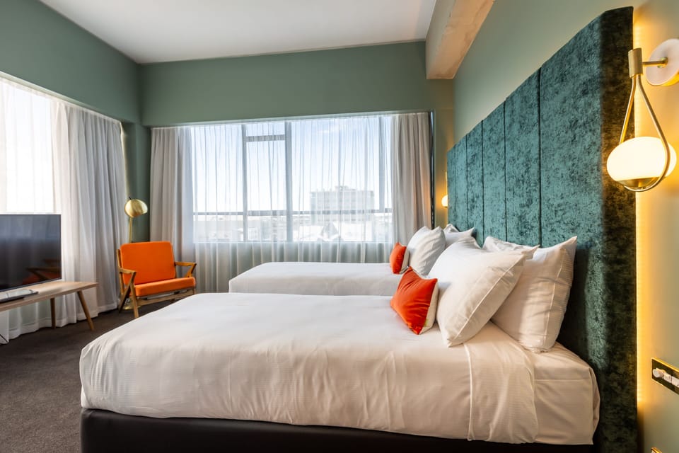 Superior Twin Room | In-room safe, desk, laptop workspace, soundproofing