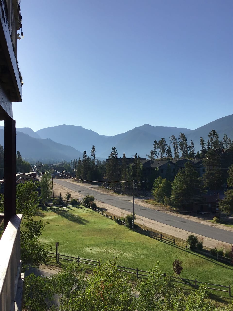View from property