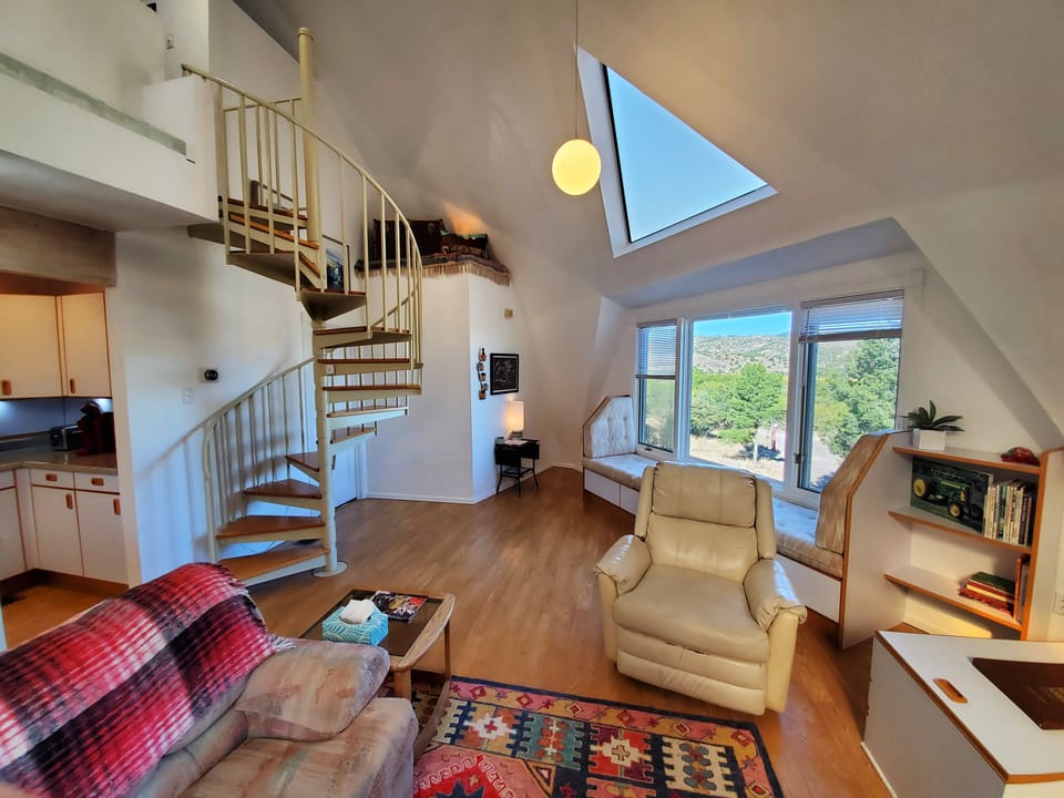 Living area with a view.