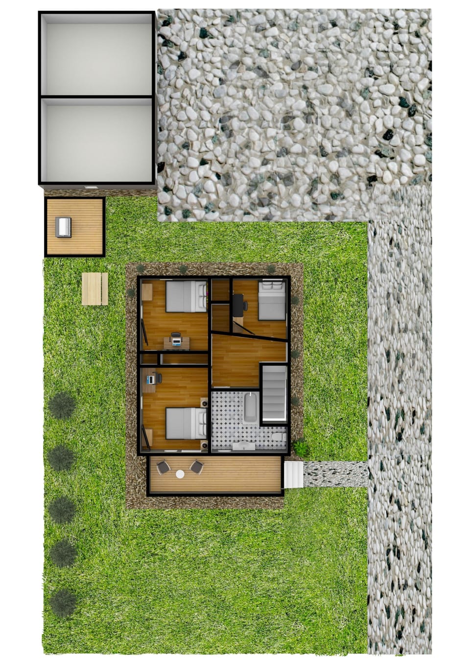 The Hill property layout