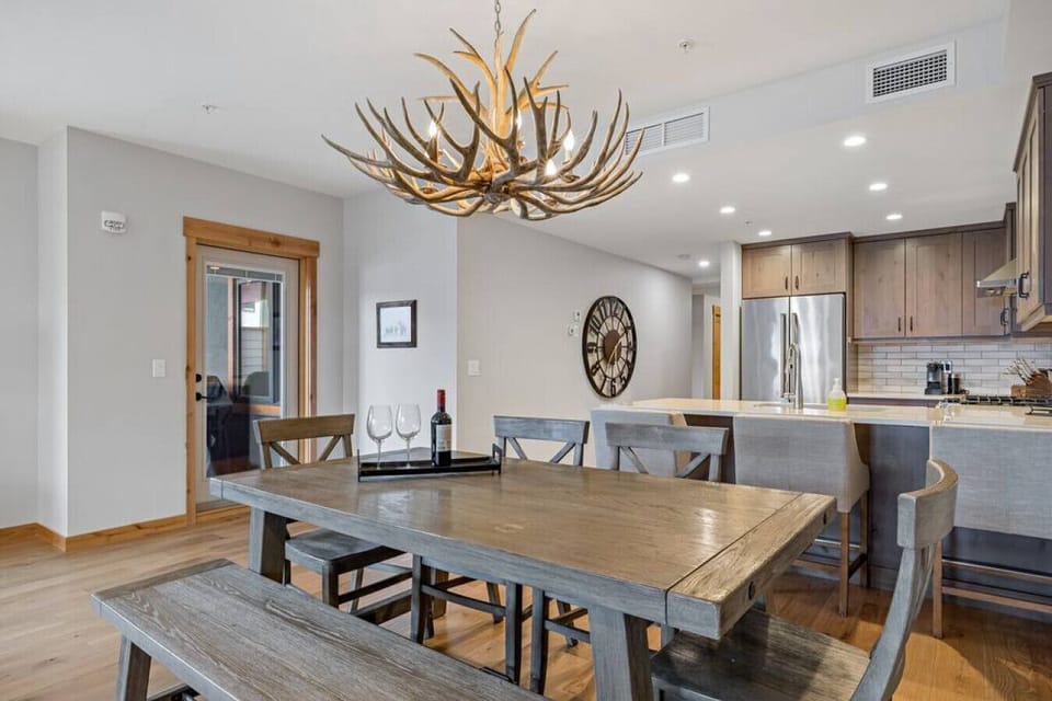Antler chandelier