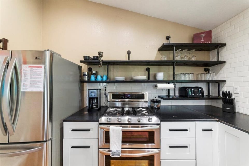 Fully equipped kitchen with ample counter space