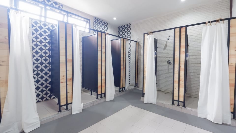 Standard Shared Dormitory, Women only | Bathroom | Shower, towels, soap, shampoo