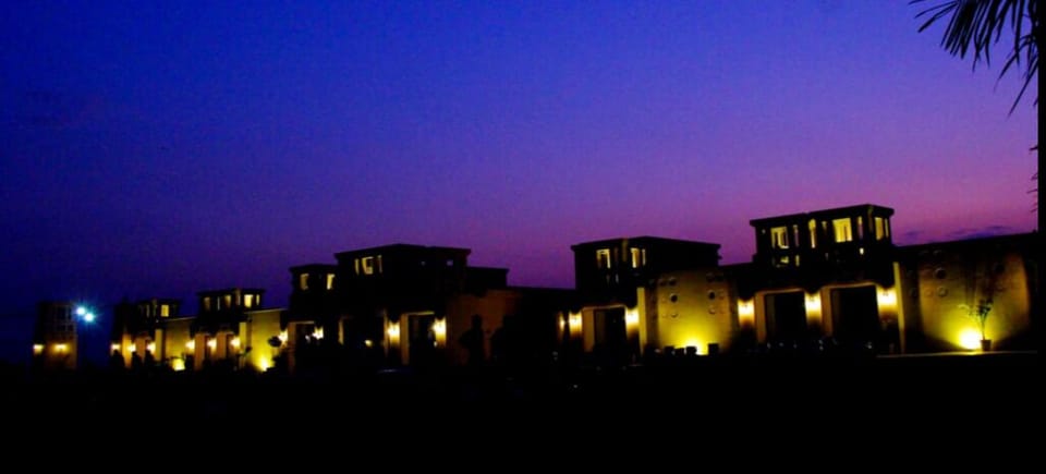 Front of property - evening/night