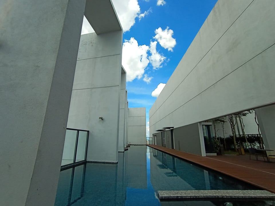 Rooftop pool