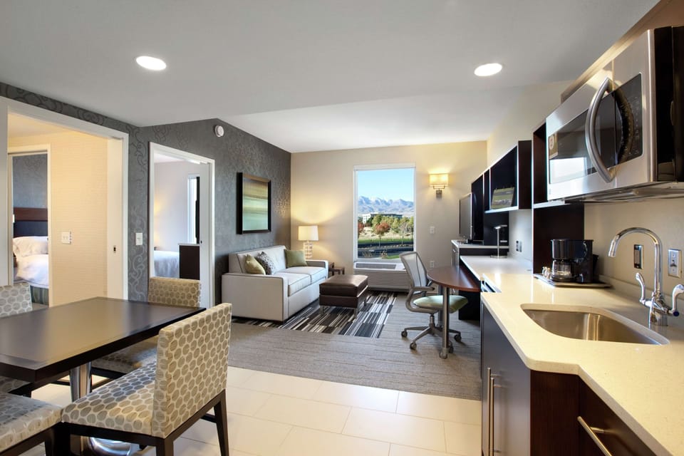 One Bedroom Suite with One King Bed  Sofa Bed | In-room safe, desk, laptop workspace, soundproofing