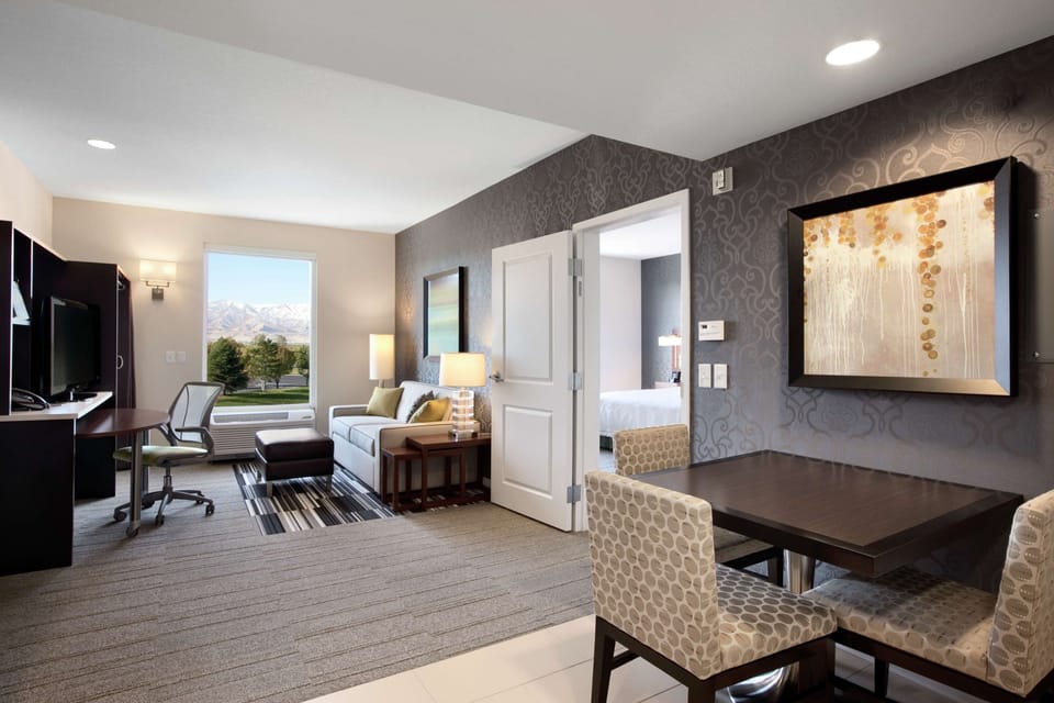 One Bedroom Suite with One King Bed  Sofa Bed | In-room safe, desk, laptop workspace, soundproofing
