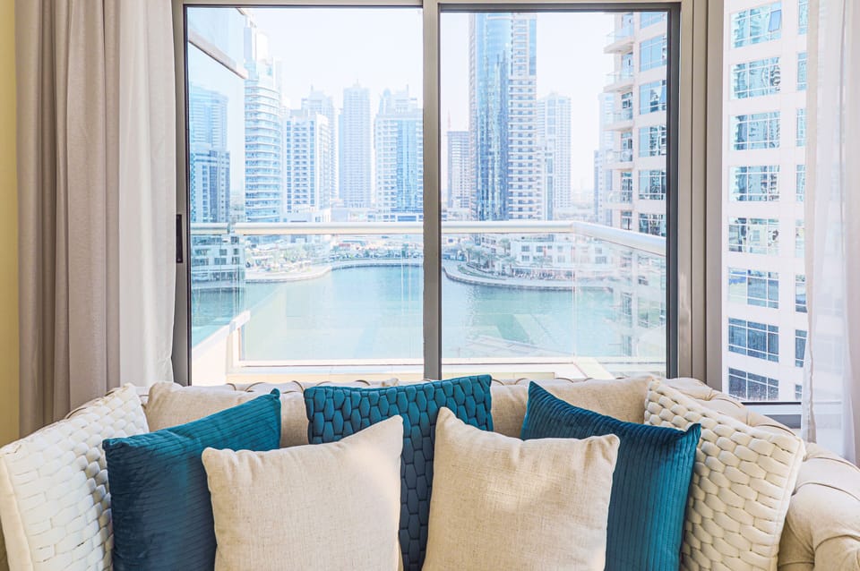 Deluxe Apartment, 2 Bedrooms | Living area | LCD TV