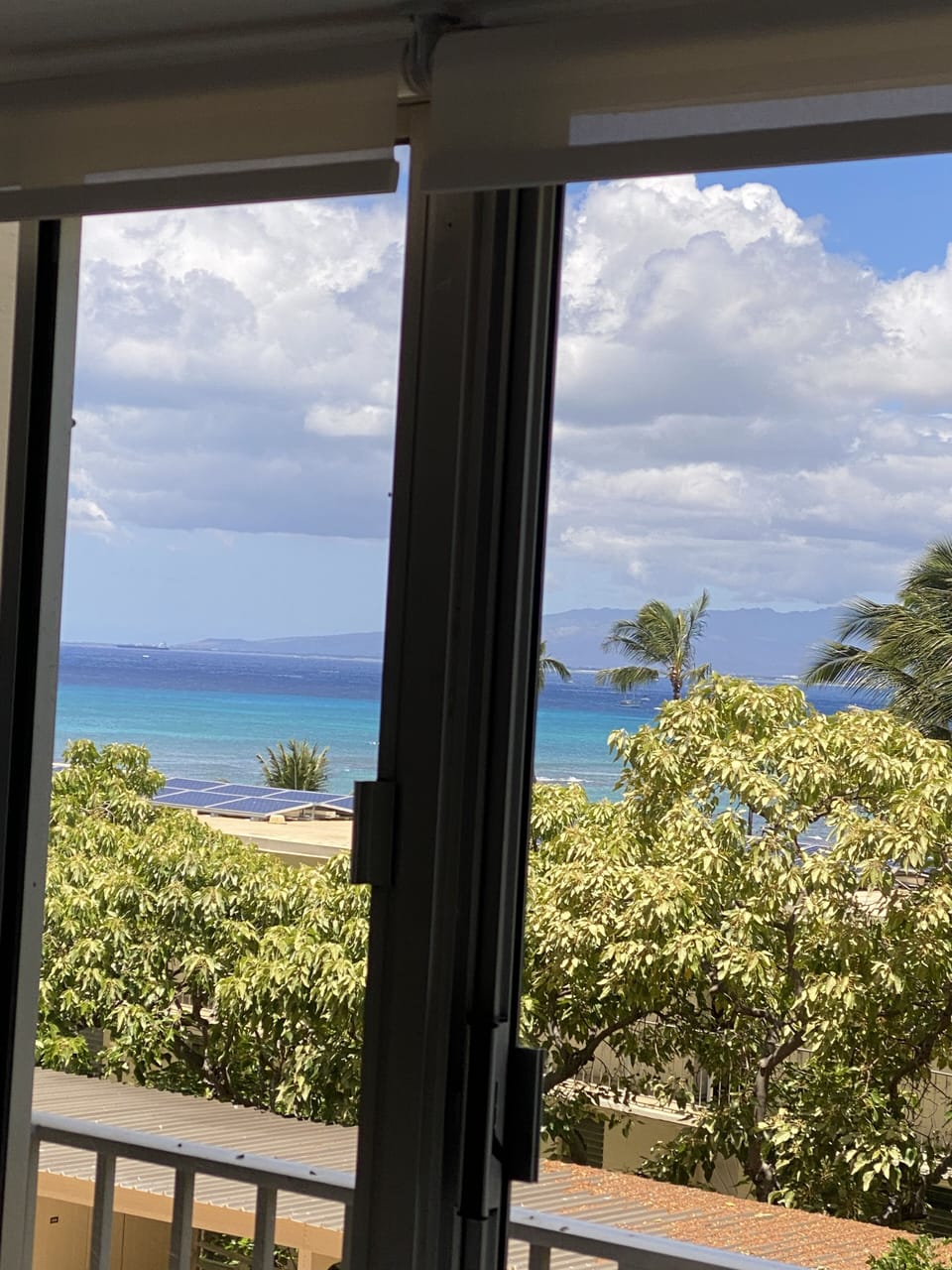 ocean view from the unit
