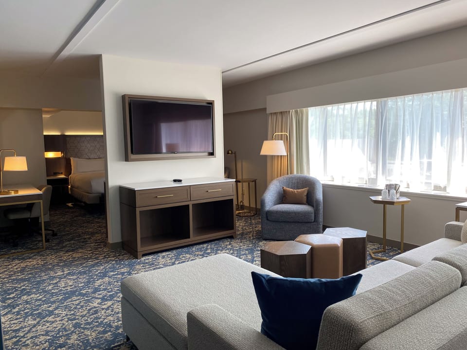 In-room safe, desk, blackout drapes, iron/ironing board