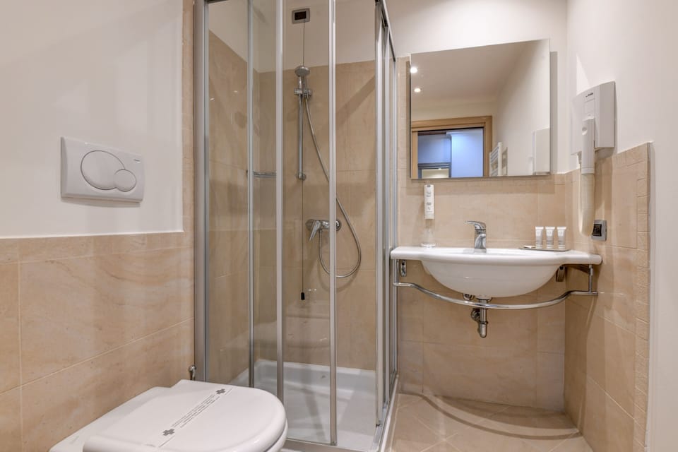 Triple Room (Countryside View) | Bathroom | Free toiletries, hair dryer, bidet, towels