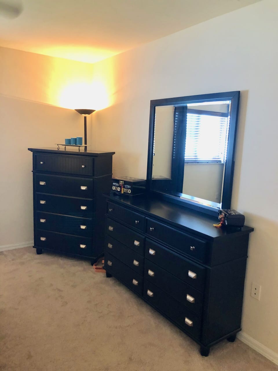 Master bedroom with Dresser