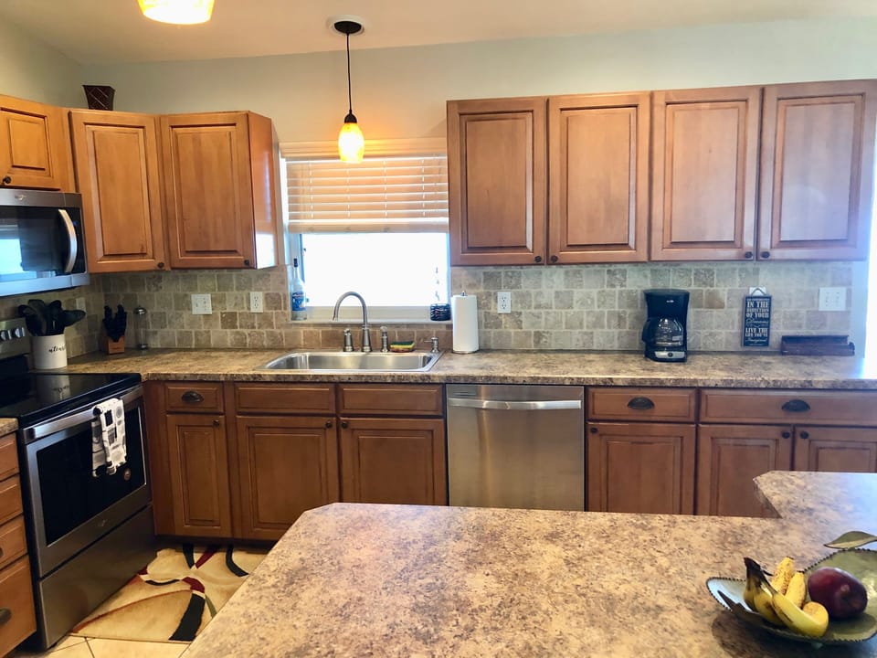 Or eat in the kitchen at the Island