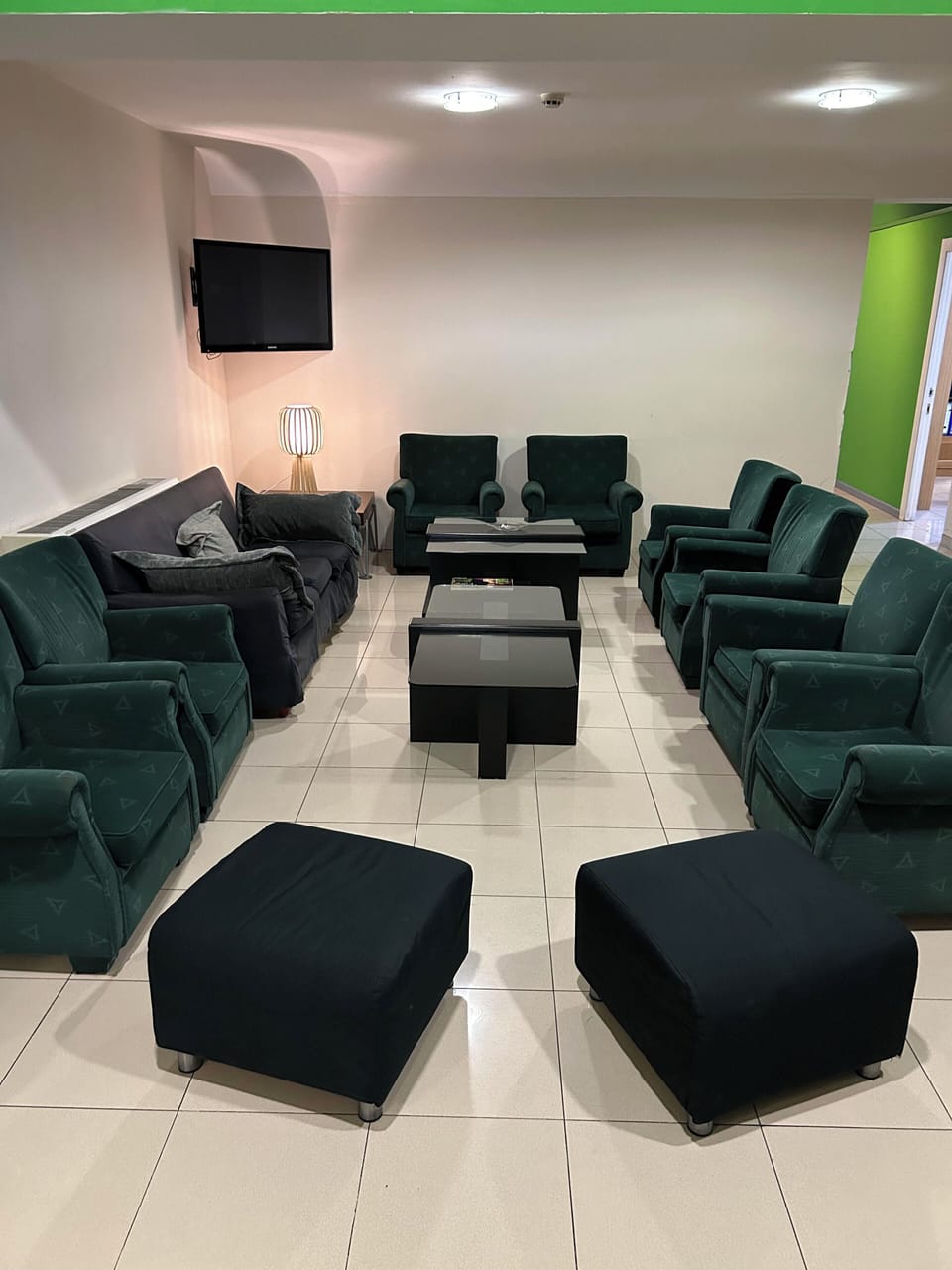 30-inch TV with cable channels