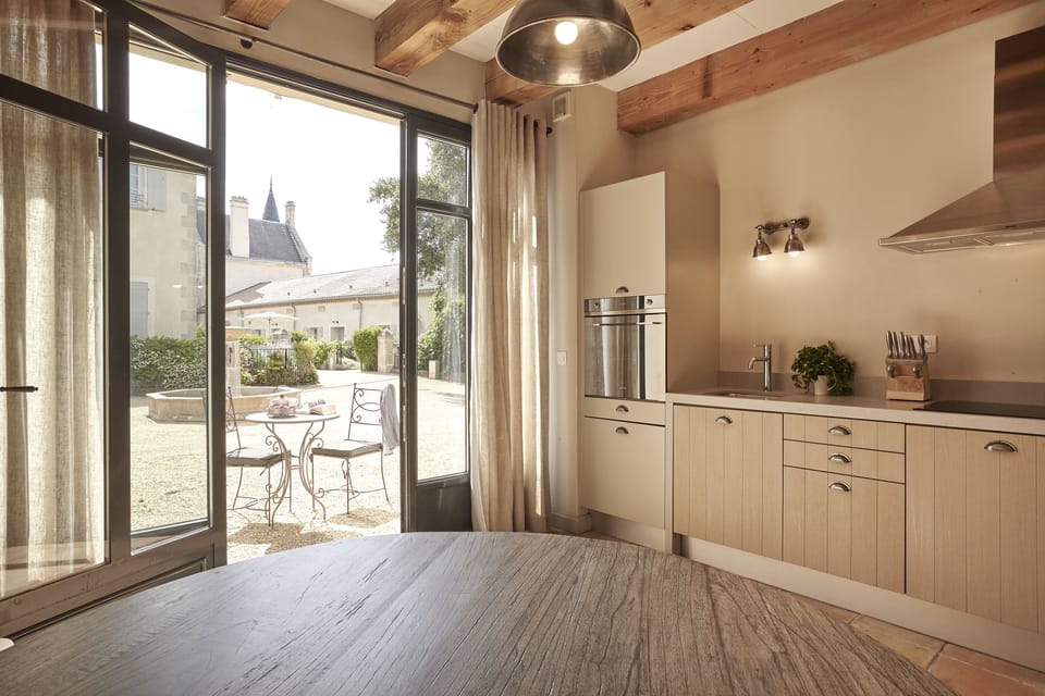 La Grange | Private kitchenette | Espresso maker, electric kettle