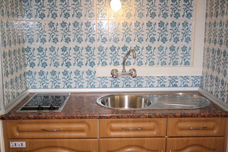 Studio | Private kitchenette | Full-size fridge, microwave, coffee/tea maker, electric kettle