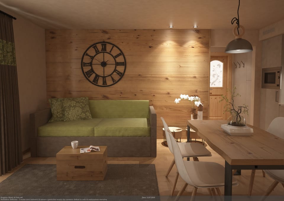 Apartment, 2 Bedrooms | Living area | 22-inch TV with digital channels
