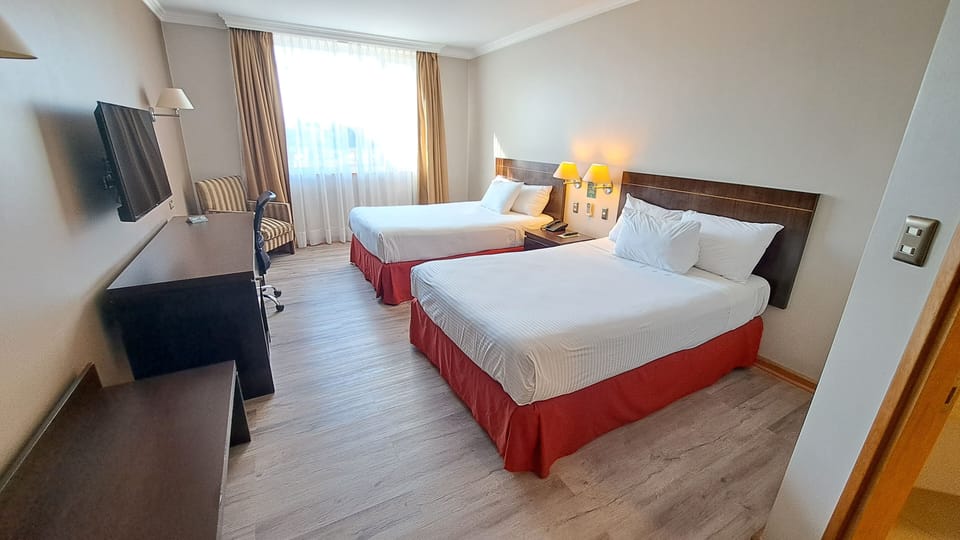 Standard Double Room, 2 Double Beds | Minibar, in-room safe, desk, WiFi (free)