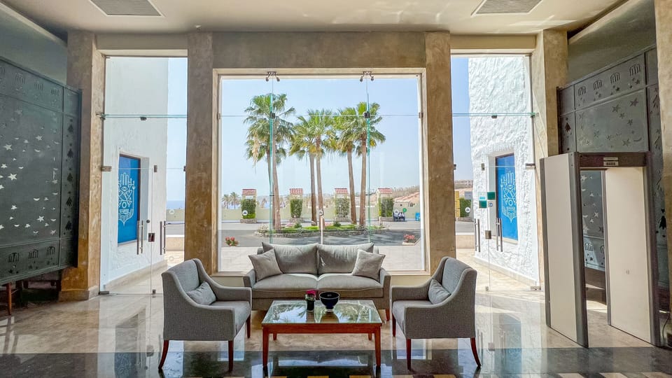 Lobby sitting area