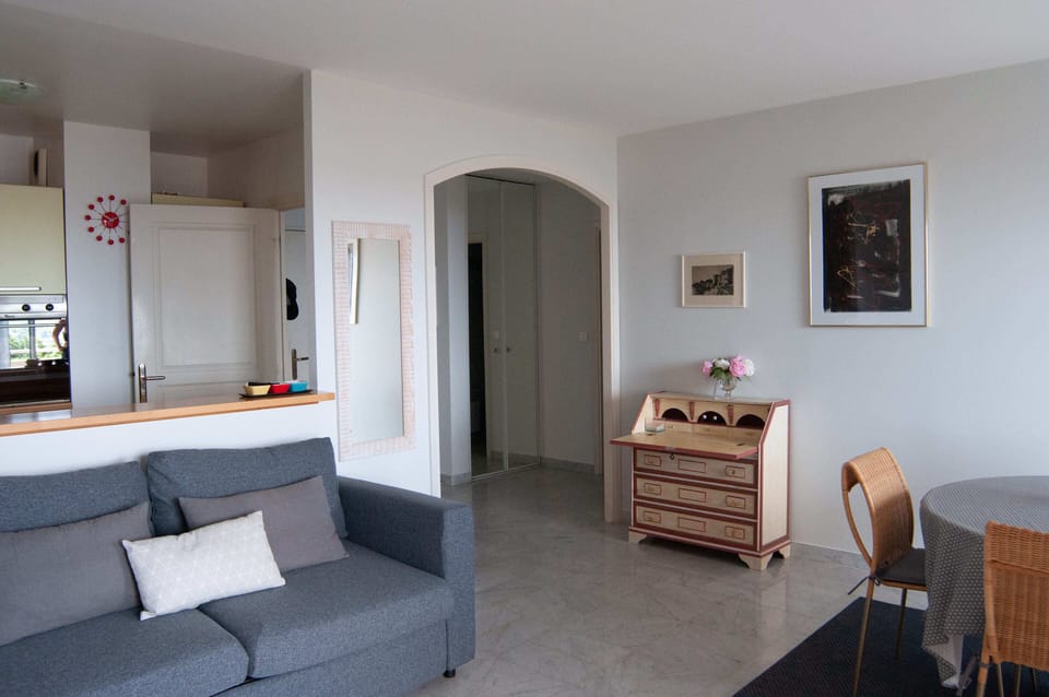 The living room
