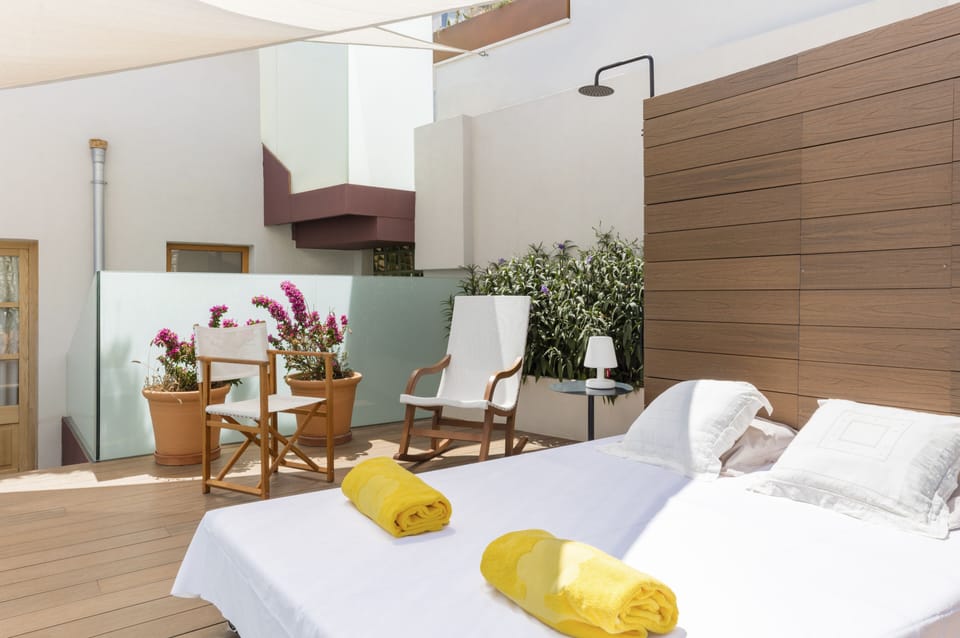 Deluxe Double Room, Terrace | Terrace/patio