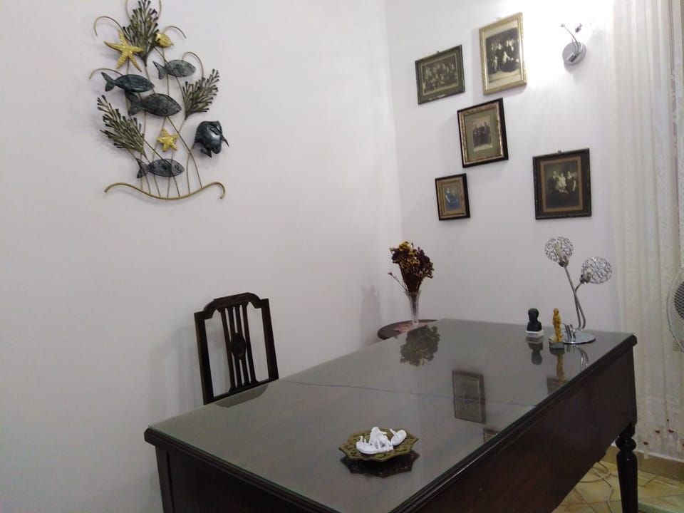 the bedroom with the double bed