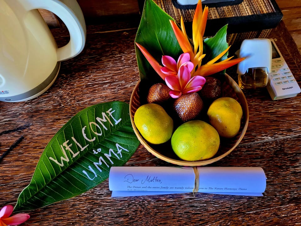 Lumbung Suite | Desk, rollaway beds, free WiFi, bed sheets