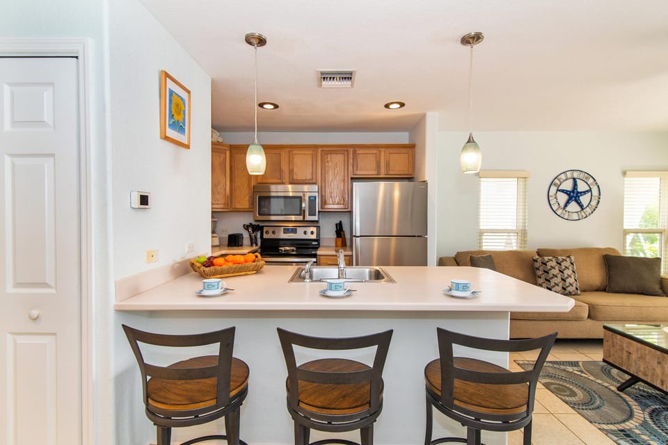 Breakfast Bar off the Kitchen.