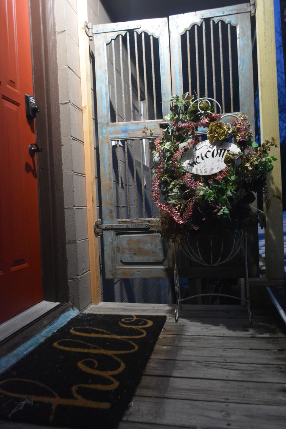exterior door
