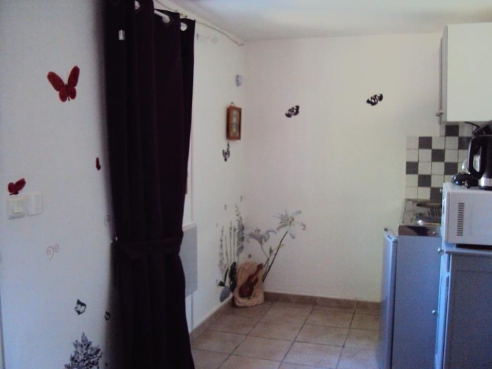 Studio | Private kitchenette | Fridge, microwave, stovetop, coffee/tea maker