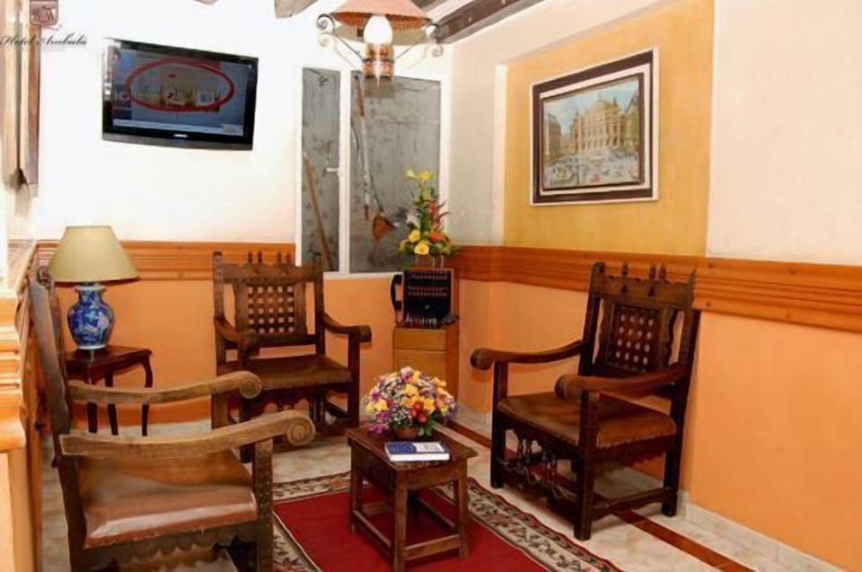 Lobby sitting area