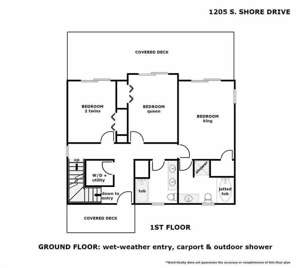 Copa Cabana Floor Plan - 1st Floor
