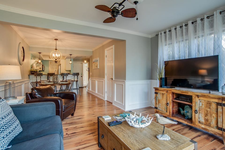 Coligny Villa 8 - Spacious Living Area