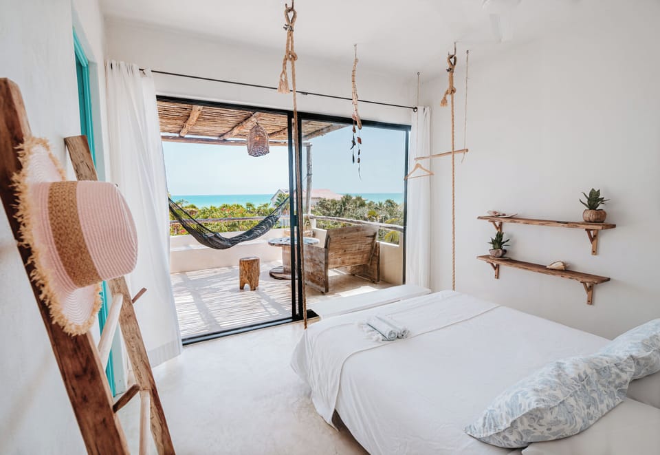 Luna Mar Suite large ocean view terrace | Individually decorated, free WiFi, bed sheets