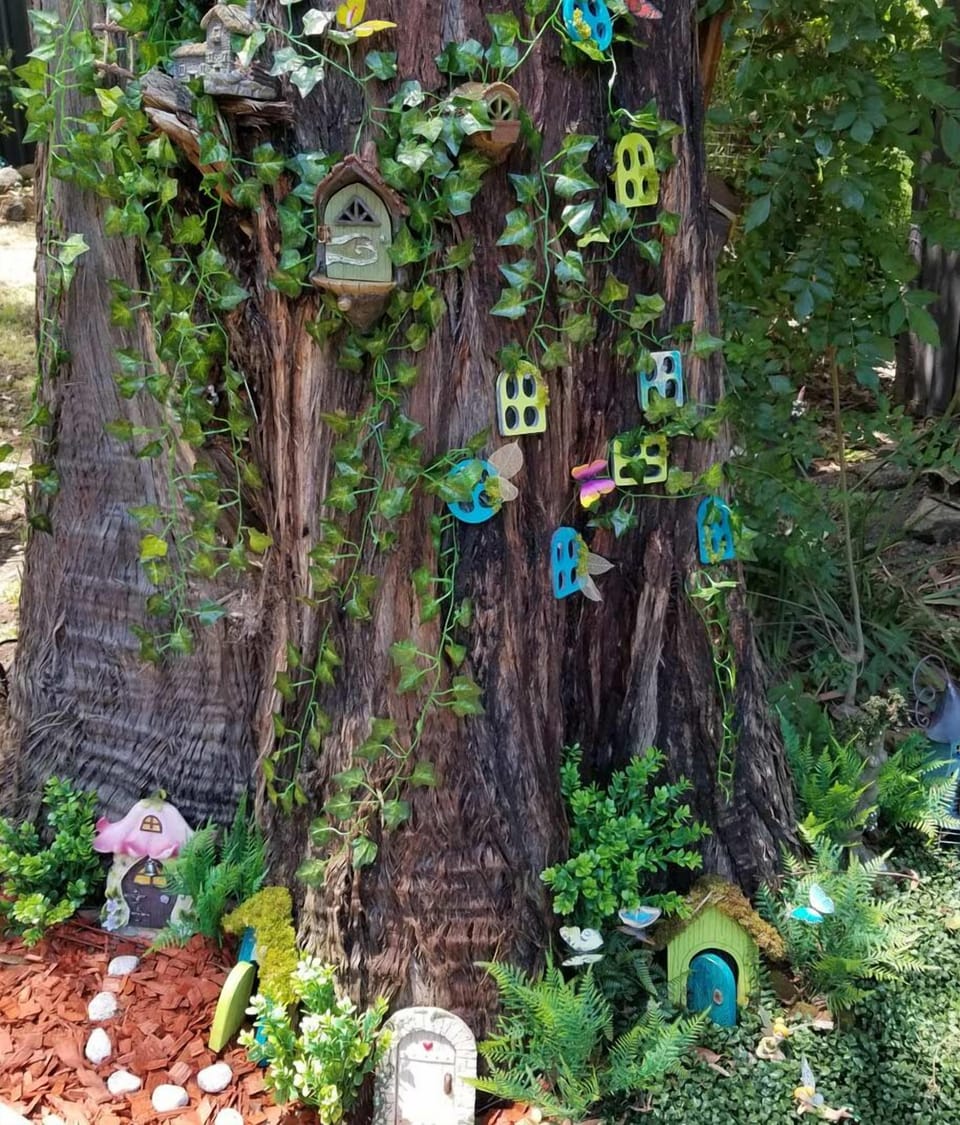 Fairy Tree - one small part of the Fairy Village.
