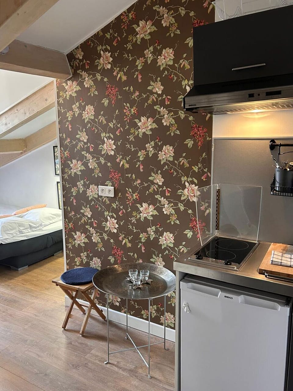 The kitchenette