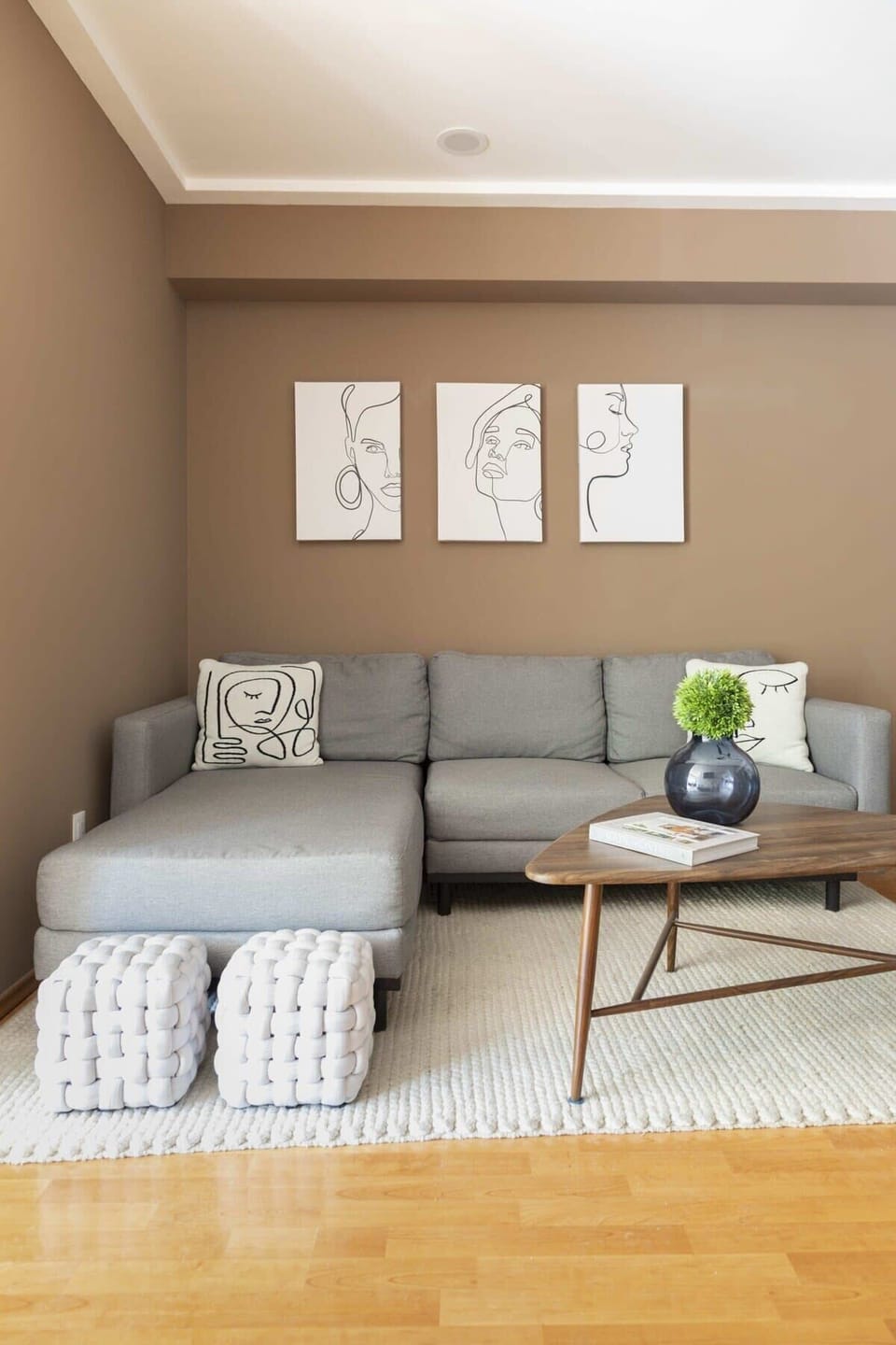 Bright and cozy living room