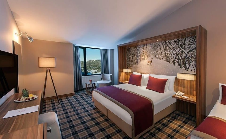 Standard Room | Minibar (free items), in-room safe, desk, cribs (free)