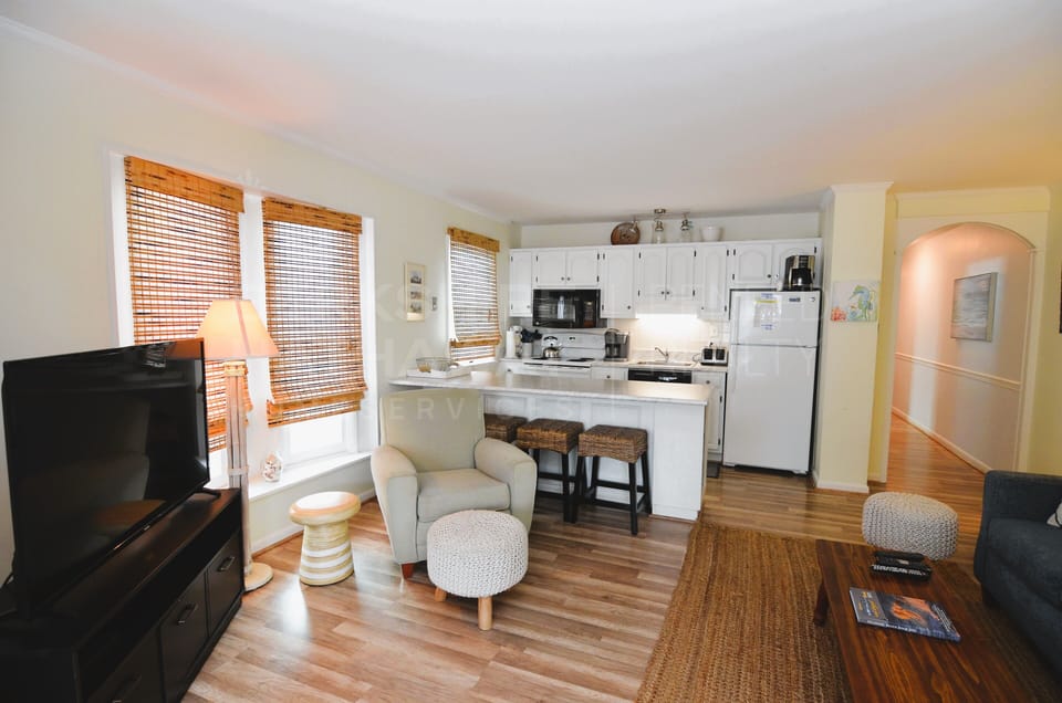 Living Area to Kitchen