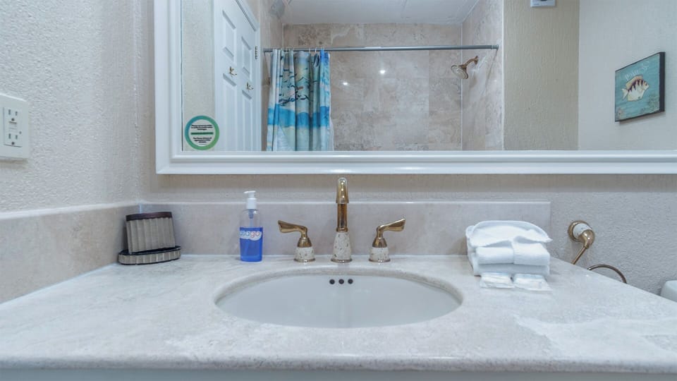The vanity.